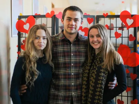 Valentino diena gimnazijoje, nuotrauka 1
