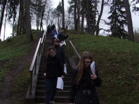 Integruota pamoka ,,Lietuvos saugomos teritorijos geografiniu, kalbiniu ir meniniu aspektu“, nuotrauka 9