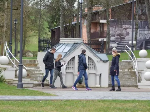 Integruota pamoka ,,Lietuvos saugomos teritorijos geografiniu, kalbiniu ir meniniu aspektu“, nuotrauka 17