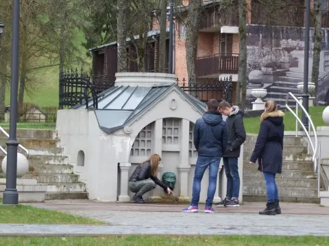 Integruota pamoka ,,Lietuvos saugomos teritorijos geografiniu, kalbiniu ir meniniu aspektu“, nuotrauka 18