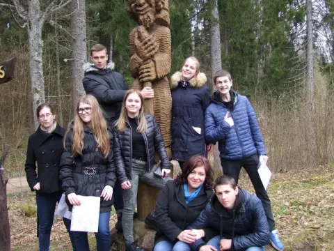Integruota pamoka ,,Lietuvos saugomos teritorijos geografiniu, kalbiniu ir meniniu aspektu“, nuotrauka 28