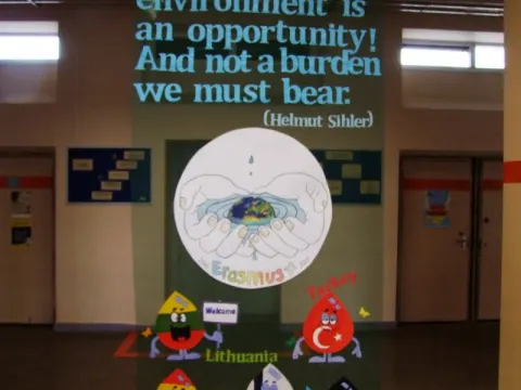 Erasmus+ KA2 tarptautinio projekto “Protecting the environment is an opportunity! And not a burden we must bear” (Helmut Sihler) tarptautinės mokymo(si) veiklos Kauno Veršvų gimnazijoje, nuotrauka 1