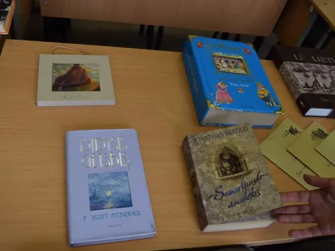 Knygnešio diena bibliotekoje, nuotrauka 1