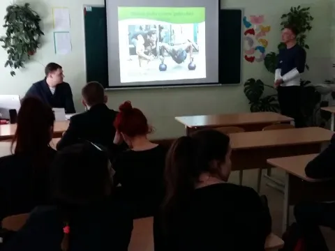 Integruota lietuvių kalbos ir ugdymo karjeros pamoka, nuotrauka 1