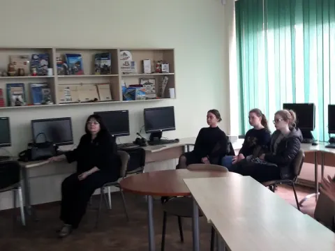 Rusų kalbos pamoka VDU užsienio kalbų institute, nuotrauka 1