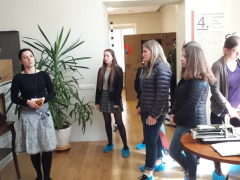 Pamoka Maironio lietuvių literatūros muziejuje, nuotrauka 2