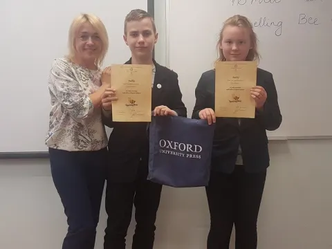 Anglų kalbos raštingumo konkursas „Spelling Bee”, nuotrauka 1
