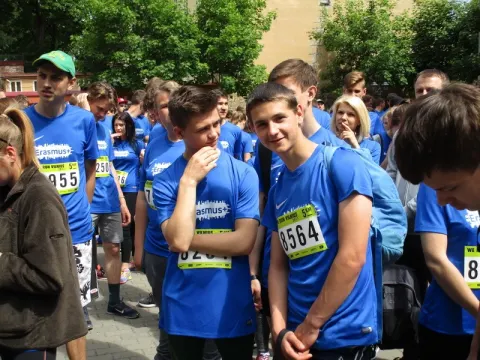 Kauno Veršvų gimnazijos Erasmus+ komanda dalyvavo  DNB/NIKE „WE run Vilnius“ 5 km. bėgime, nuotrauka 4