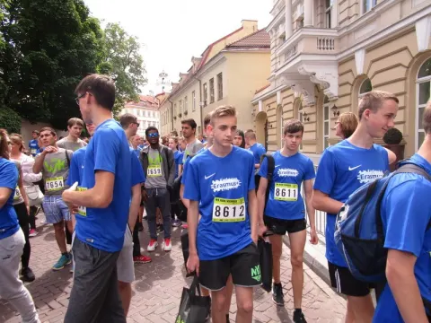 Kauno Veršvų gimnazijos Erasmus+ komanda dalyvavo  DNB/NIKE „WE run Vilnius“ 5 km. bėgime, nuotrauka 5