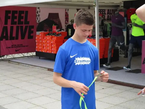 Kauno Veršvų gimnazijos Erasmus+ komanda dalyvavo  DNB/NIKE „WE run Vilnius“ 5 km. bėgime, nuotrauka 16