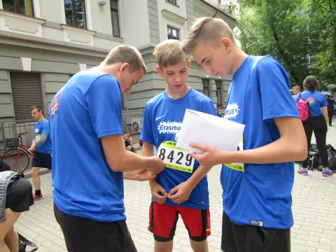 Kauno Veršvų gimnazijos Erasmus+ komanda dalyvavo  DNB/NIKE „WE run Vilnius“ 5 km. bėgime, nuotrauka 9