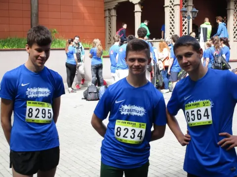 Kauno Veršvų gimnazijos Erasmus+ komanda dalyvavo  DNB/NIKE „WE run Vilnius“ 5 km. bėgime, nuotrauka 7