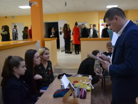Veršvų gimnazijos MMB sėkmingai dalyvavo Startuolių mugėje, nuotrauka 6