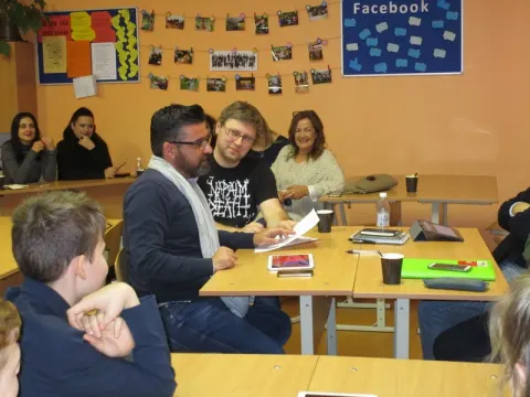 Erasmus+ KA2 strateginių tarpmokyklinių partnerysčių projekto „Art, Technology &Sport keep me bound to my School“ tarptautinės mokymo(si) veiklos Lietuvoje, nuotrauka 8
