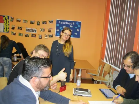 Erasmus+ KA2 strateginių tarpmokyklinių partnerysčių projekto „Art, Technology &Sport keep me bound to my School“ tarptautinės mokymo(si) veiklos Lietuvoje, nuotrauka 6