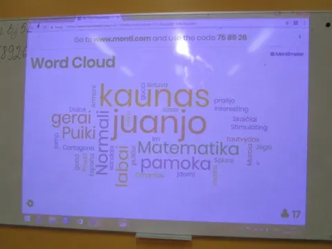 Erasmus+ KA2 strateginių tarpmokyklinių partnerysčių projekto „Art, Technology &Sport keep me bound to my School“ tarptautinės mokymo(si) veiklos Lietuvoje, nuotrauka 49