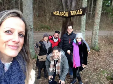 Erasmus+ KA2 strateginių tarpmokyklinių partnerysčių projekto „Art, Technology &Sport keep me bound to my School“ tarptautinės mokymo(si) veiklos Lietuvoje, nuotrauka 12