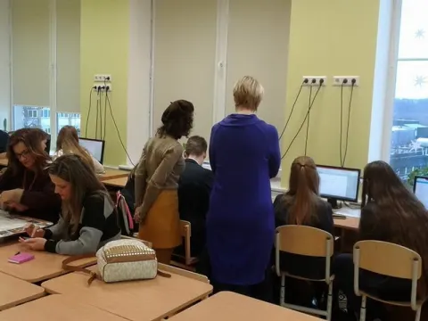 Erasmus+ KA2 strateginių tarpmokyklinių partnerysčių projekto „Art, Technology &Sport keep me bound to my School“ tarptautinės mokymo(si) veiklos Lietuvoje, nuotrauka 35