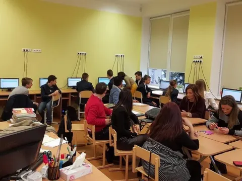 Erasmus+ KA2 strateginių tarpmokyklinių partnerysčių projekto „Art, Technology &Sport keep me bound to my School“ tarptautinės mokymo(si) veiklos Lietuvoje, nuotrauka 7