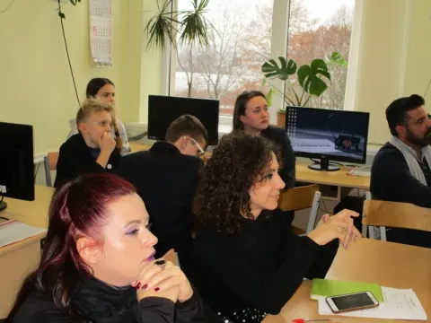 Erasmus+ KA2 strateginių tarpmokyklinių partnerysčių projekto „Art, Technology &Sport keep me bound to my School“ tarptautinės mokymo(si) veiklos Lietuvoje, nuotrauka 18