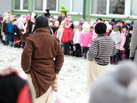 Užgavėnės pradinėje mokykloje, nuotrauka 1