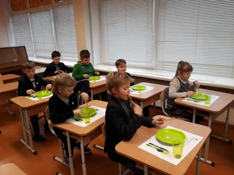 Literatūrinė – edukacinė pamoka „Šaukšto Šmaukšto stalo akademija“, nuotrauka 3