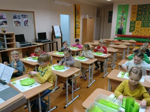 Literatūrinė – edukacinė pamoka „Šaukšto Šmaukšto stalo akademija“, nuotrauka 6
