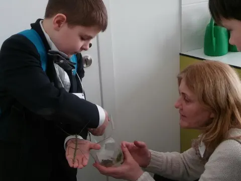 Veršvų gimnazijos mokiniai respublikinėje konferencijoje ,,Jaunasis Einšteinas”, nuotrauka 1