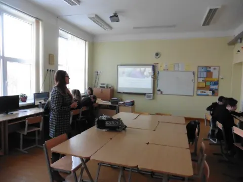 Dalinamės savo patirtimi su mokytojais iš užsienio, nuotrauka 3