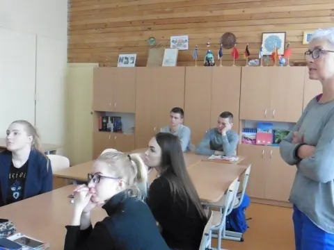 Dalinamės savo patirtimi su mokytojais iš užsienio, nuotrauka 17