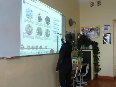 Dalinamės savo patirtimi su mokytojais iš užsienio, nuotrauka 19