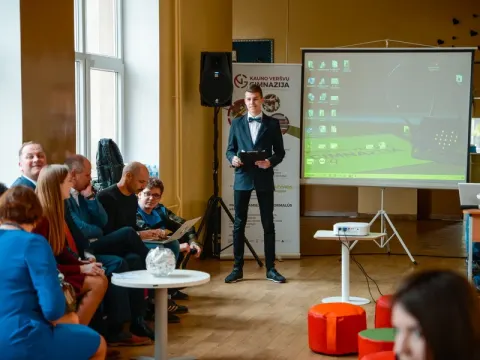Respublikinė verslumo konferencija Kauno Veršvų gimnazijoje, nuotrauka 3