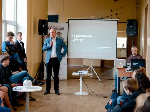 Respublikinė verslumo konferencija Kauno Veršvų gimnazijoje, nuotrauka 5