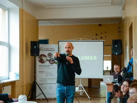 Respublikinė verslumo konferencija Kauno Veršvų gimnazijoje, nuotrauka 6