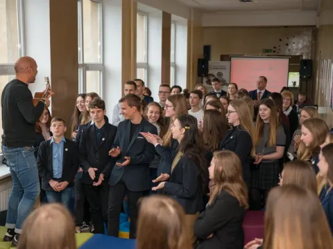 Respublikinė verslumo konferencija Kauno Veršvų gimnazijoje, nuotrauka 8