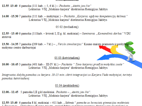 Karjeros savaitė, nuotrauka 1