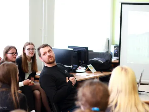 Respublikinio projekto „LT1918” renginys Kauno Veršvų gimnazijoje  “Šimtmečio tiltas”, nuotrauka 10