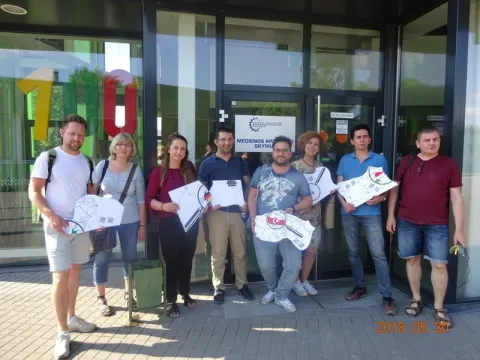 Erasmus+ KA2 projektas „Cooperative School Networks in Key Skills for a Sustainable and Qualified Career“ mokymo(si ) veiklos Lietuvoje, nuotrauka 74