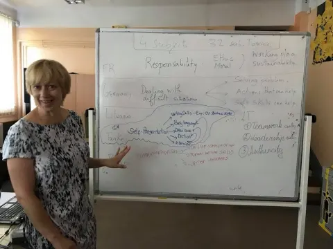 Erasmus+ KA2 projektas „Cooperative School Networks in Key Skills for a Sustainable and Qualified Career“ mokymo(si ) veiklos Lietuvoje, nuotrauka 14
