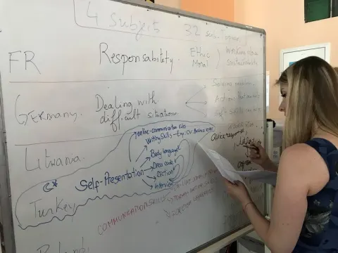 Erasmus+ KA2 projektas „Cooperative School Networks in Key Skills for a Sustainable and Qualified Career“ mokymo(si ) veiklos Lietuvoje, nuotrauka 8