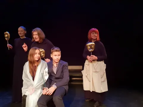 Literatūros pamoka netradicinėje erdvėje, nuotrauka 2