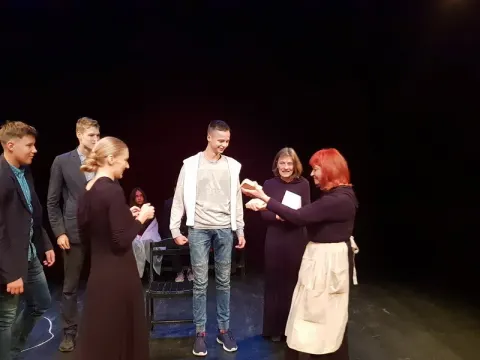 Literatūros pamoka netradicinėje erdvėje, nuotrauka 4