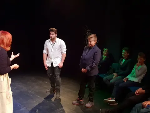 Literatūros pamoka netradicinėje erdvėje, nuotrauka 5