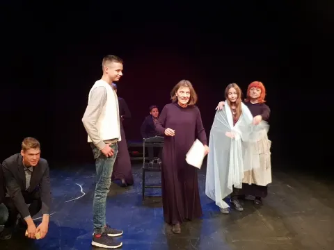 Literatūros pamoka netradicinėje erdvėje, nuotrauka 6