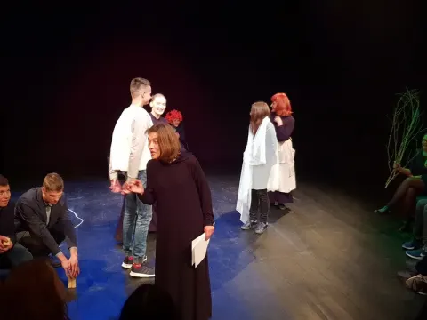 Literatūros pamoka netradicinėje erdvėje, nuotrauka 7
