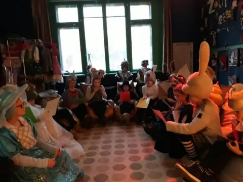 Edukacinė pamoka „Šmurkšt atgal į pasaką”, nuotrauka 9
