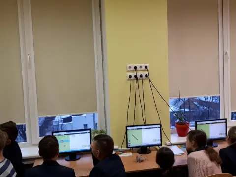 Programavimo valanda mūsų gimnazijoje, nuotrauka 9