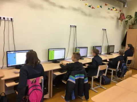 Programavimo valanda mūsų gimnazijoje, nuotrauka 4