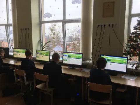 Programavimo valanda mūsų gimnazijoje, nuotrauka 2