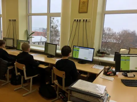 Programavimo valanda mūsų gimnazijoje, nuotrauka 3